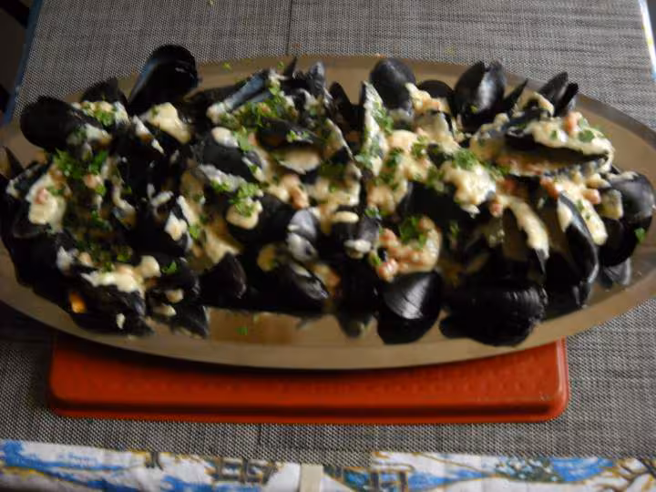 Moules au cidre