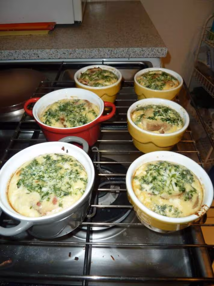 Petit clafoutis aux cepes 10