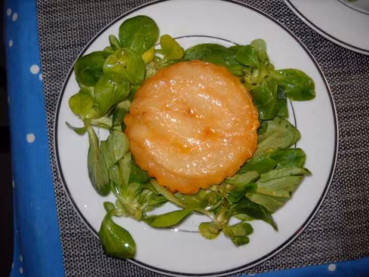 Tatin de poires au foie gras 2