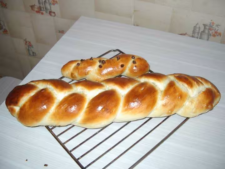 Brioche tressee de safre fidji