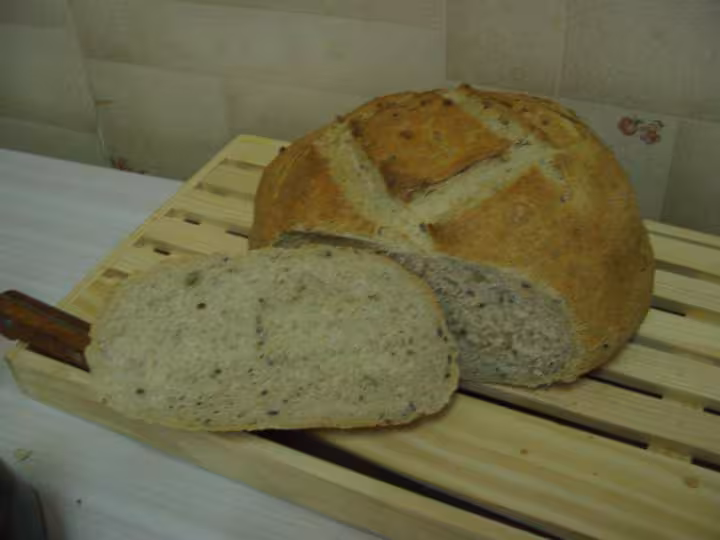 Pain aux cereales petri en map