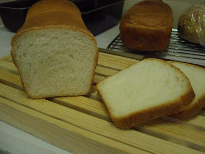 Pain de mie cuisson au four