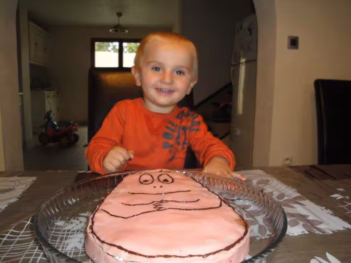 Gateau barbapapa
