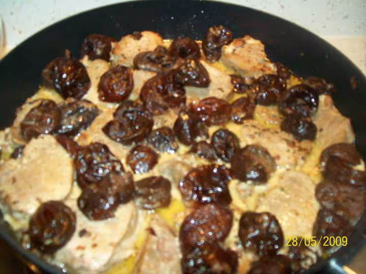 A suivre des filets mignons de porc a la moutarde et au muscat