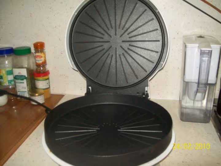 Appareil tarte reussite ouvert