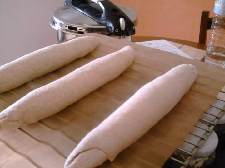 Baguettes juste faconnees