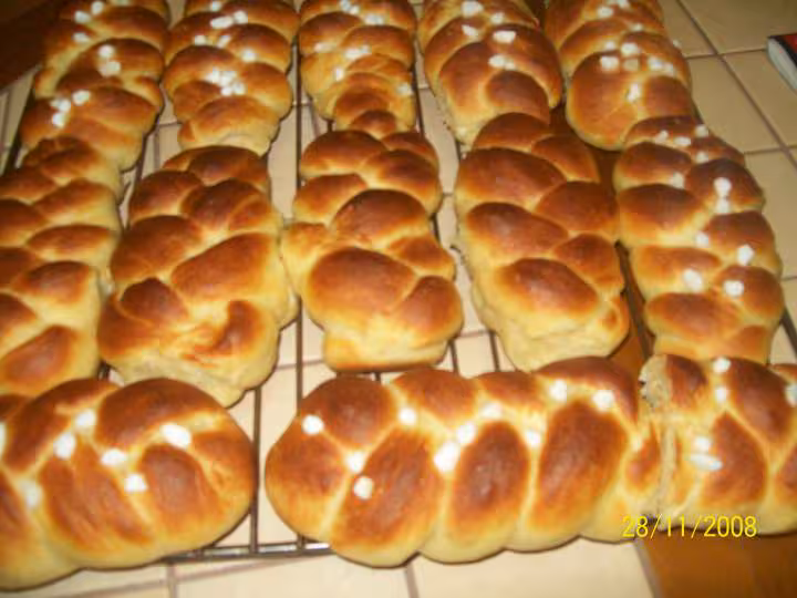 Brioches tressees