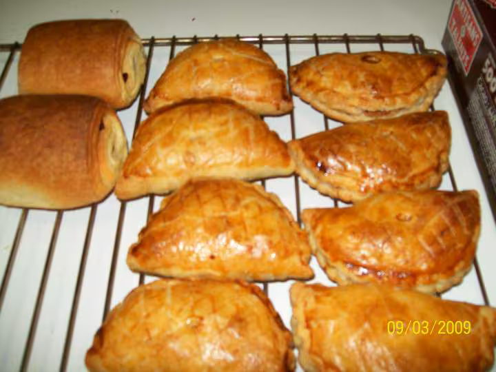 Chaussons et pains au chocolat