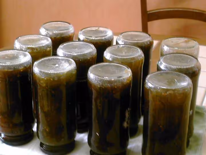 Confiture de tomates vertes