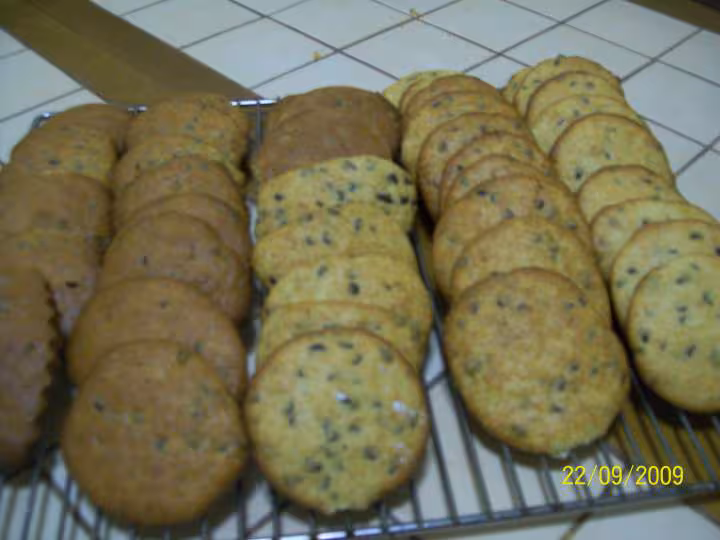 Coockies aux amandes et pepites de chocolat