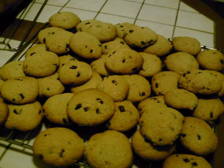 Cookies aux pepites et amandes