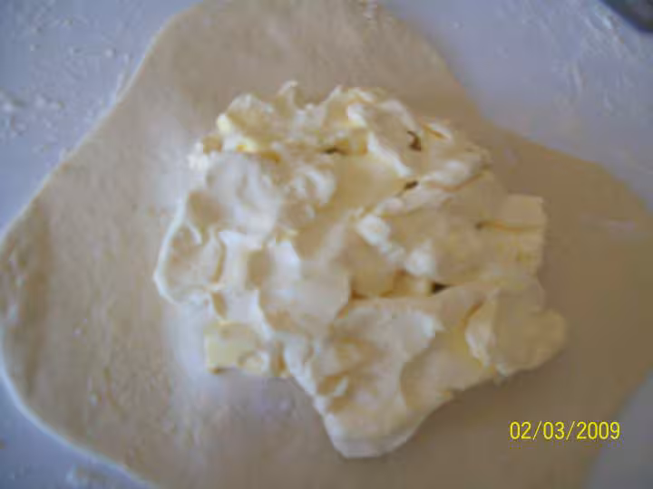 Etapes fabrication de pate a croissants