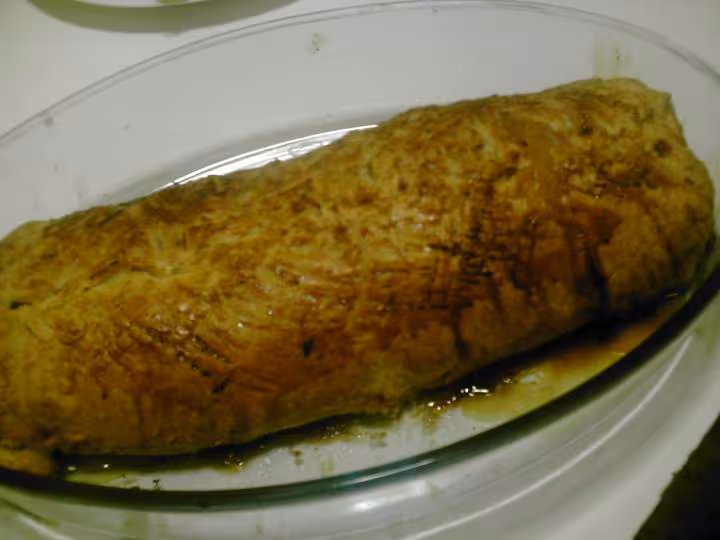 Filet mignon de porc en croute aux cepes a ma facon