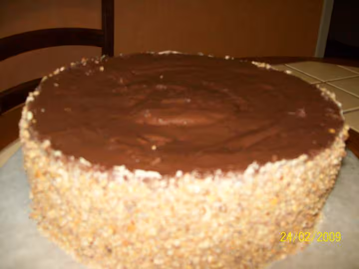 Gateau damier avant deco