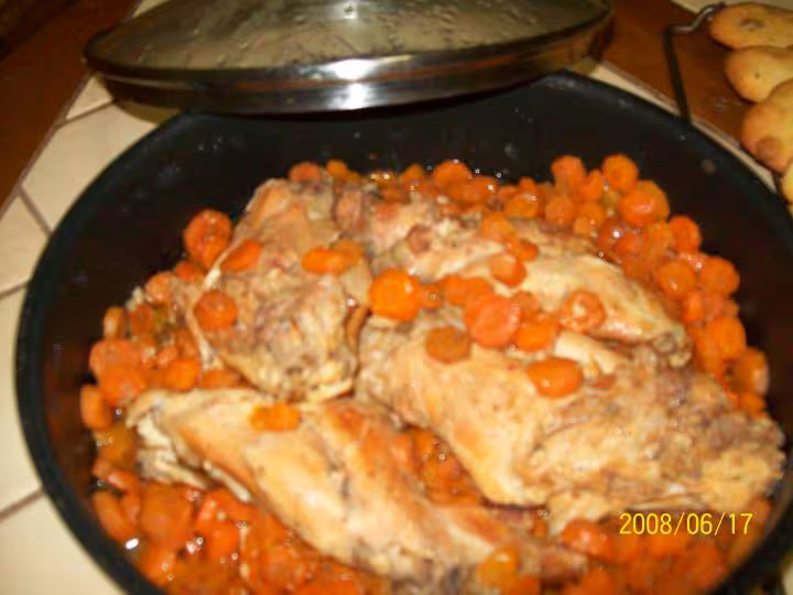 Lapin aux carottes