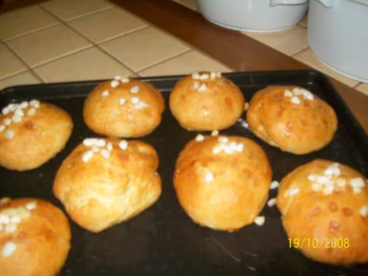 Les brioches au sortir du four