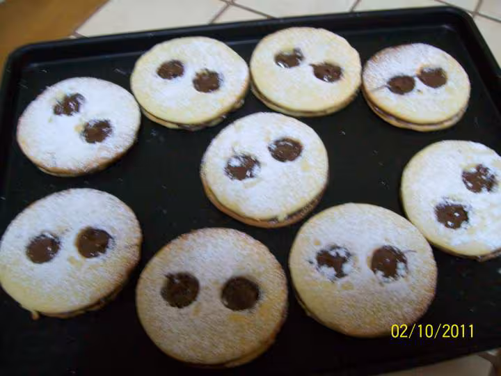 Lunettes sablees au nutella