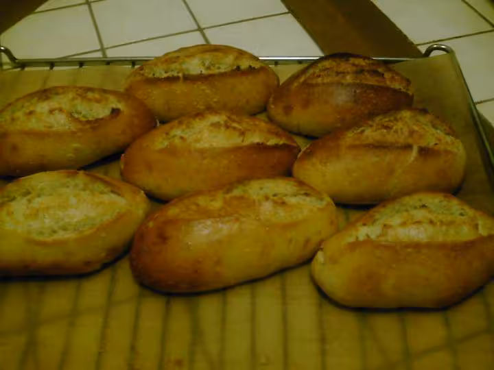 Mes 1ers petits pain viennois tout levain