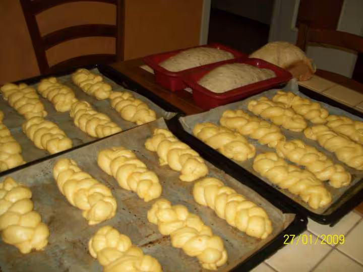 Mes brioches tressees