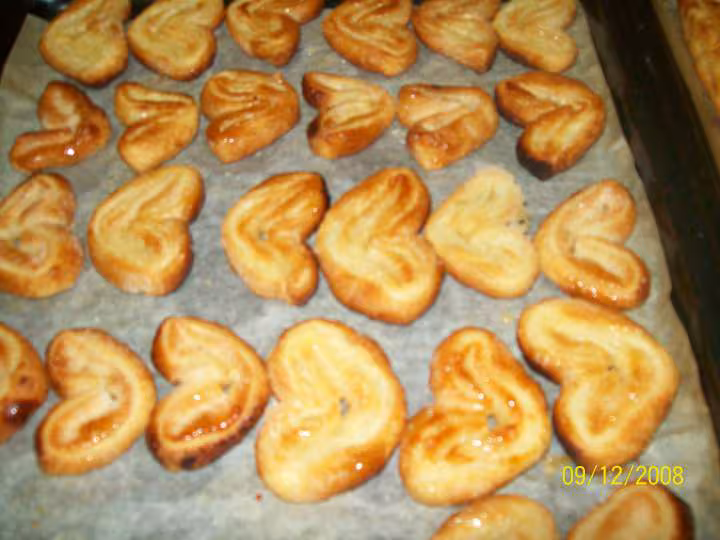 Mini palmiers au sirop d erable