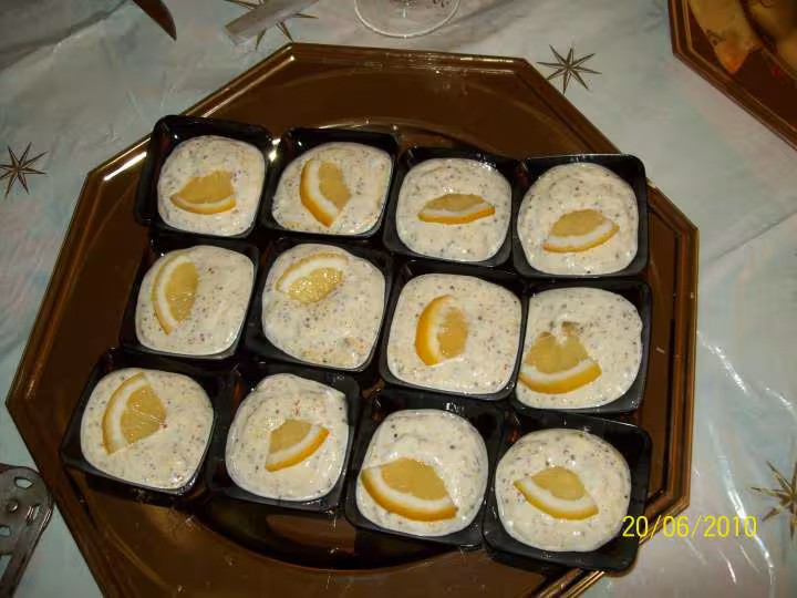 Mousse de st jacques sce tartare et citron