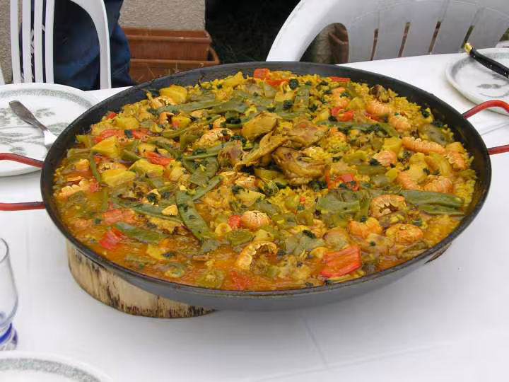 Paella du 15 aout