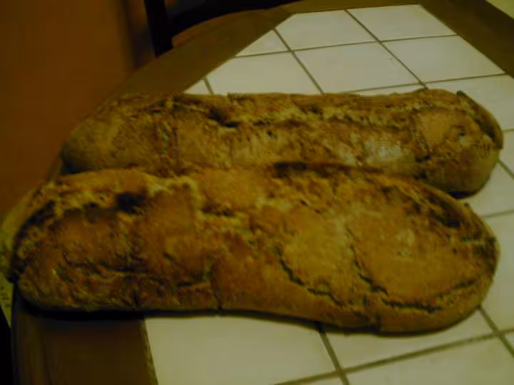 Pain au levain liquide sans petrissage