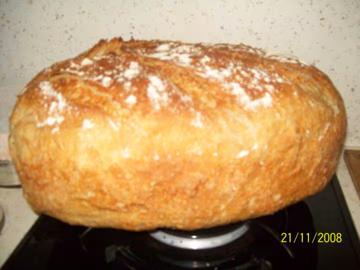 Pain au seigle cuit en cocotte