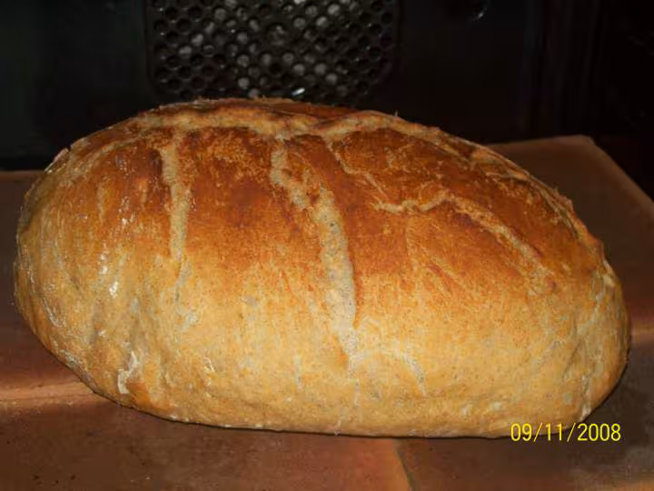 Pain zaalish cuit en cocotte ovale