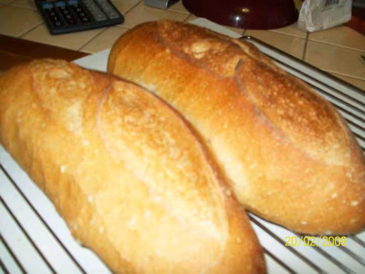Pains au levain poolish dur