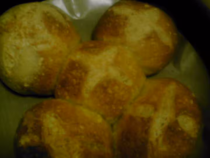 Petits pain zaalish au levain bien craquants