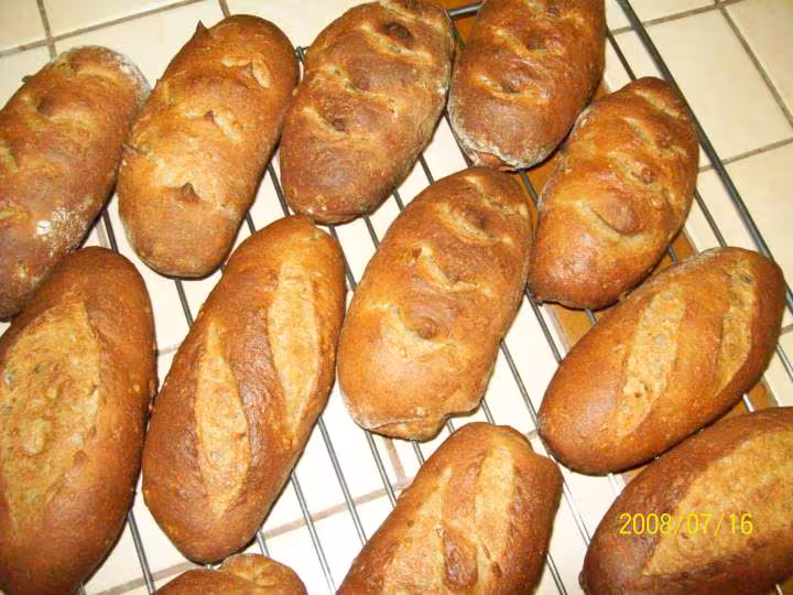 Petits pains multi cereales et seigle