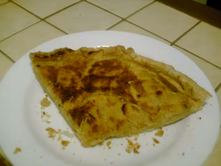 Tarte aux pommes cannelle elle a vecu