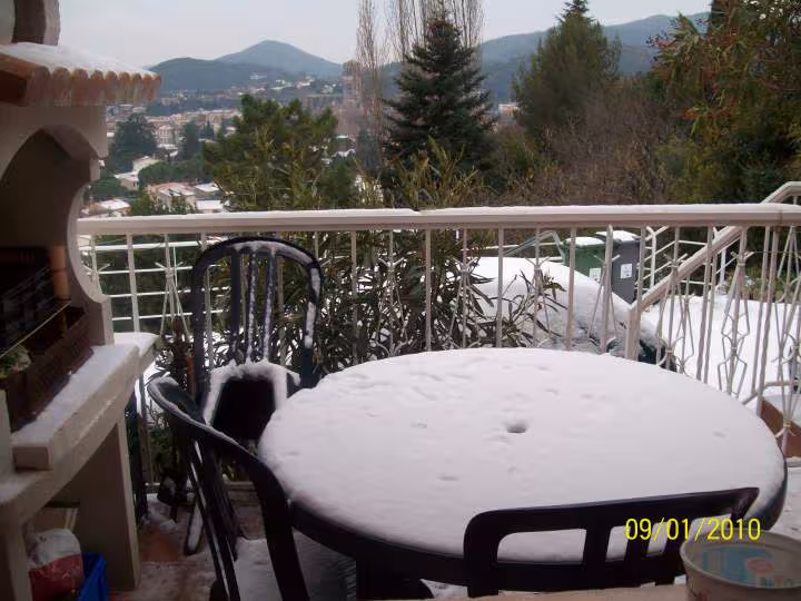 Un peu de neige