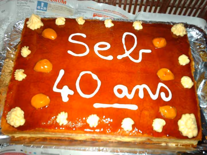 2e gateau des 40 ans de zom