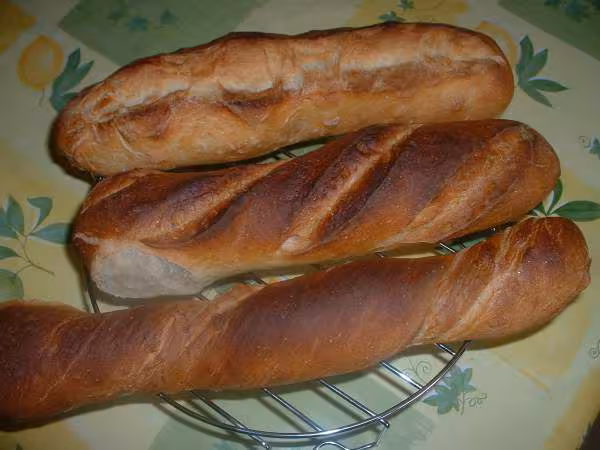 Baguettes avec farines al di