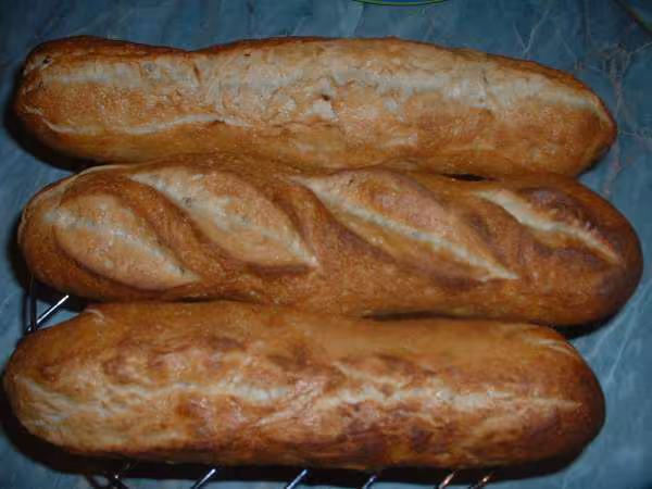 Baguettes melange al di levain