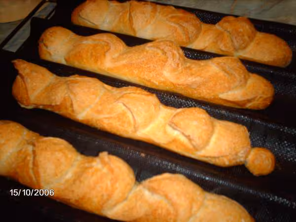 Baguettes perlees cuites