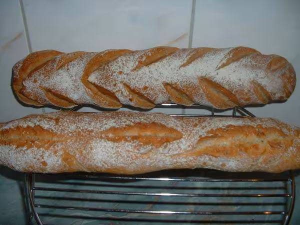 Baguettes sarrazin et levain liquide