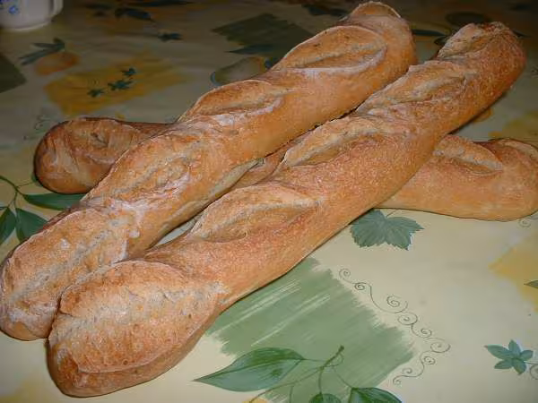Baguettes sur autolyse