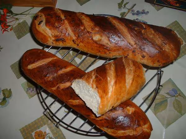 Baguettes viennoises au levain