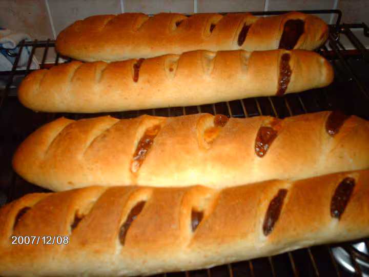 Baguettes viennoises fourrees