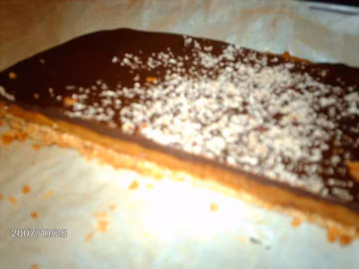 Bouchees caramel chocolat