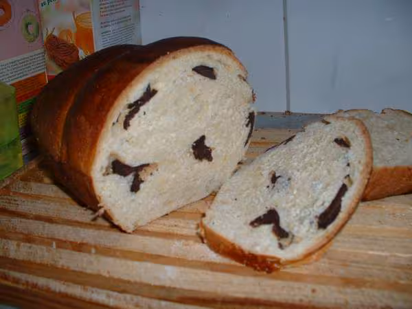 Brioche aux pepites de chocolat