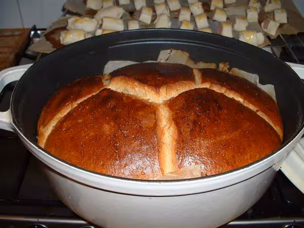 Brioche du boulanger apres cuisson