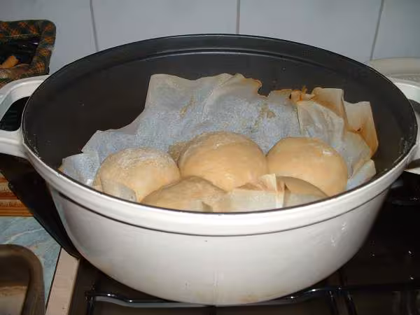 Brioche du boulanger avant cuisson