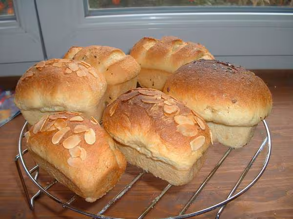 Briochettes du peche cuites 2