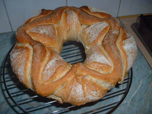 Couronne etoilee apres cuisson