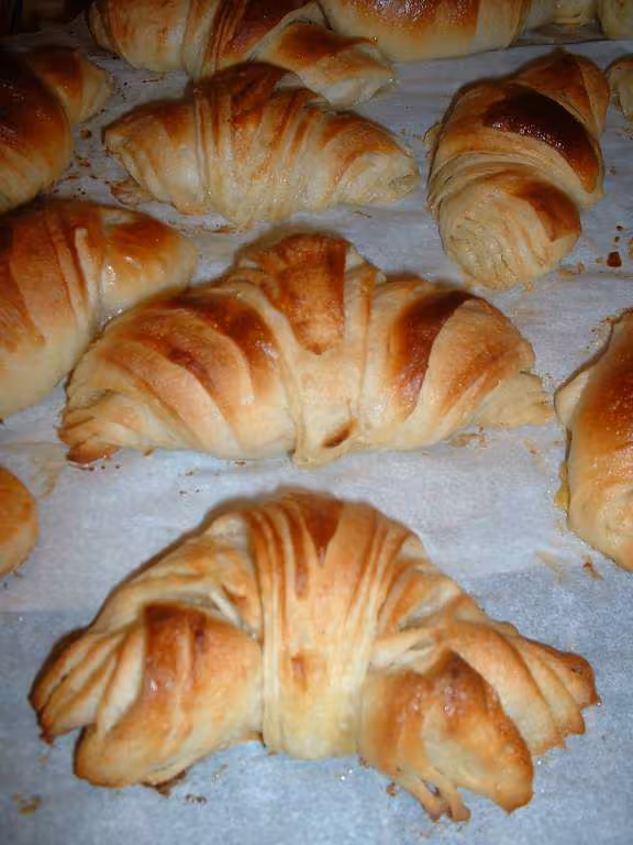 Croissants feuilletes de flore88 ca y est