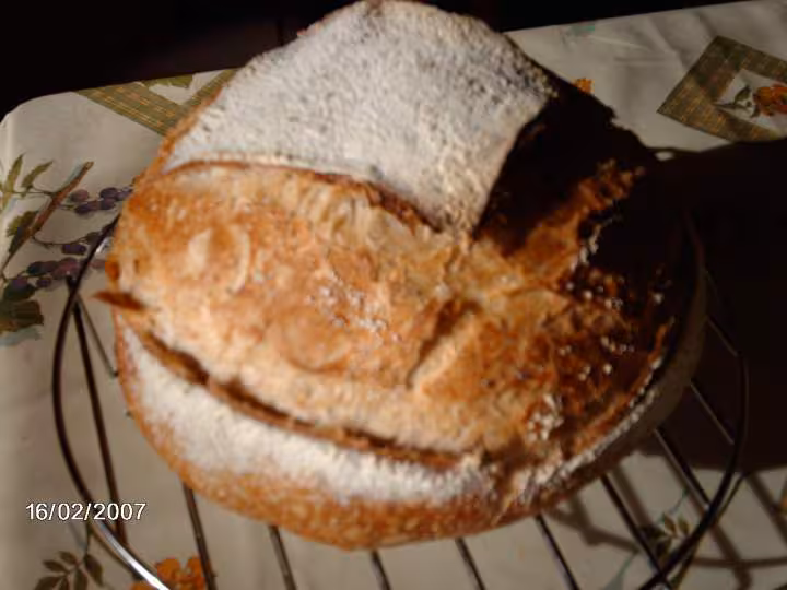 Miche au levain naturel de serise